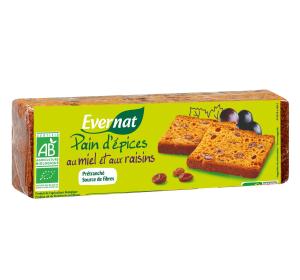 PAIN D'EPICES AU MIEL ET RAISINS