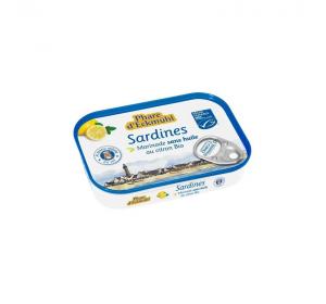 SARDINES MARINADE SS HUILE CITRON - 50