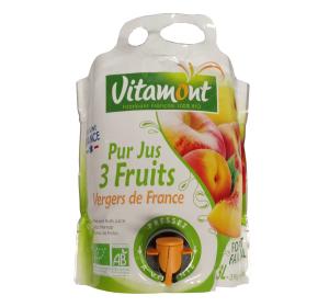 PUR JUS TROIS FRUITS BAG 3L