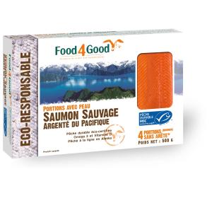 PORTION DE SAUMON SAUVAGE