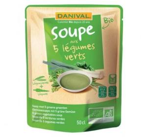 SOUPE AUX 5 LEGUMES VERTS