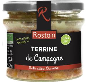 TERRINE CAMPAGNE SANS NITRITE ROSTAIN