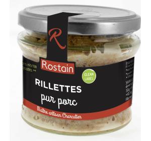 RILLETTES DE PORC SANS NITRITE ROSTAIN