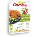 GALETTES FONDANTES LENTILLES VERTES PIS