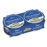 THON ALBACORE AU NATUREL 2X80G