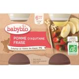POMME FRAISE  2 BABYBIO