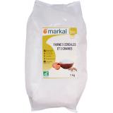 FARINE 5 CEREALES ET 3 GRAINES 1KG