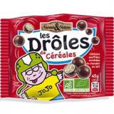 DROLE DE BILLES AUX CEREALES ET CHOCOLAT