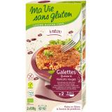 GALETTE QUINOA HARICOT ROUGE SANS GLUTEN