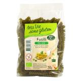 FUSILLI POIS VERT SANS GLUTEN