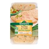 TERRINE TRUITE AU PETITS LEGUMES