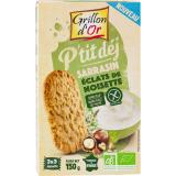 P'TIT DEJ SARRASIN ET NOISETTE SANS GLUT
