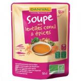 SOUPE LENTILLES CORAIL ET EPICES