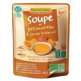 SOUPE POTIMARRON ET COURGE BUTTERNUT