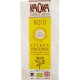 CHOCOLAT NOIR AU CITRON ET GINGEMBRE 55