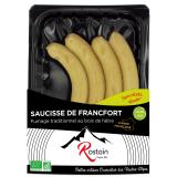 SAUCISSES DE FRANCFORT S/NITRITE ROSTAIN