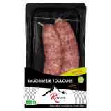 SAUCISSES DE TOULOUSE  S/NITRITE ROSTAIN
